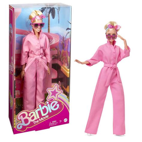 Power Jumpsuit, Barbie In Pink, White Wedge Sneakers, Target Jumpsuit, Barbie Land, Barbie The Movie, Toys Barbie, Colorful Jumpsuit, Barbie Movie