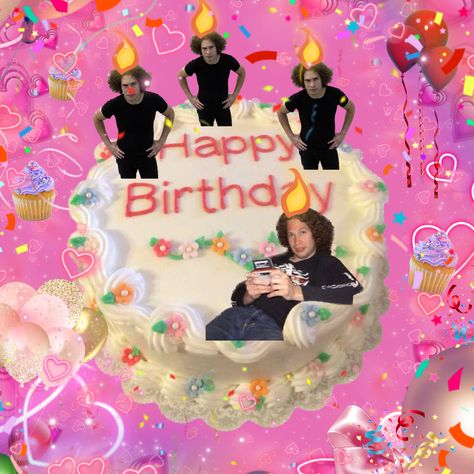 Mcr Birthday Party, My Chemical Romance Birthday, Mcr Birthday, Gerard Way Birthday, Fabulous Killjoys, Ray Toro, Emo Stuff, I Love Mcr, Happy Birthday Funny