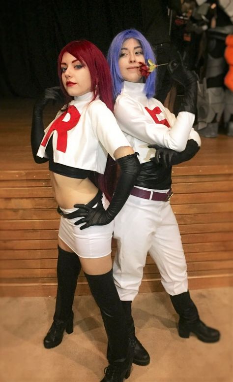 Team Rocket Grunt Costume, James Team Rocket Cosplay, Jesse Team Rocket Cosplay, Team Rocket Cosplay, Rocket Cosplay, Jessie James Team Rocket, Pokemon Team Rocket, Pokemon Team, Couple Costume