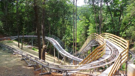 Gatlinburg Mountain Coaster Now Open via http://www.coaster101.com/2014/09/17/gatlinburg-mountain-coaster/# Tennessee Family Vacation, Mountain Coaster, Tennessee Road Trip, Smokey Mountains Vacation, Mountains Vacation, Gatlinburg Vacation, Smoky Mountains Vacation, Mountain Vacation, Tennessee Travel