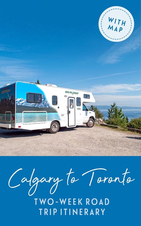 The perfect 14-day/two-week Calgary to Toronto road trip itinerary across the heart of Canada with scenic drives, stunning views, great hiking and canoeing. #Canada #roadtrip #ExploreCanada Across Canada Road Trip, Cross Canada Road Trip, Road Trip Canada, Rv Roadtrip, Backpacking Canada, Trans Canada Highway, Canadian Road Trip, Moose Jaw, Rv Trip