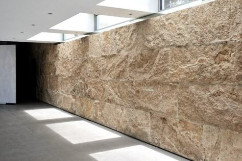 Splt Face Travertine - clieck to enlarge Interior Stone Wall Ideas, Split Face Travertine, Interior Stone Wall, Stone Wall Living Room, Stone Wall Ideas, Limestone Cladding, Cladding Texture, Travertine Colors, Stone Walls Interior