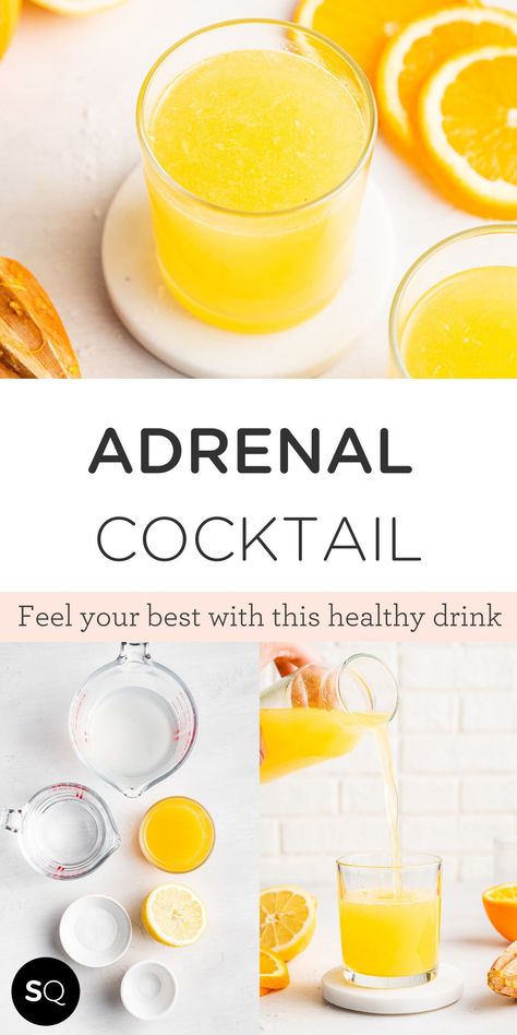 Adrenal Cocktail Recipe, Magnesium Drink, Adrenal Cocktail, Magnesium Powder, Healthy Cocktails, Healthy Remedies, Simply Quinoa, Best Fat Burning Foods, Easy Detox