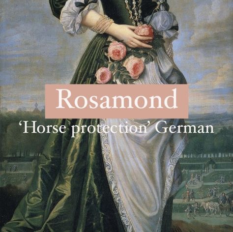 Girl name Rosamond. German Names Girl, Star Names, Pirate Names, German Names, Fantasy Character Names, Unique Words Definitions, Best Character Names, English Name, Fantasy Names