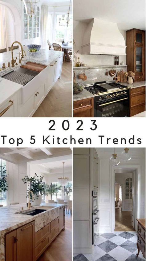 Greige Kitchen, Cabinet Trends, Top Kitchen Trends, Curved Kitchen, Cocina Diy, Kitchen Cabinet Trends, Kitchen Ikea, Photo Deco, Green Kitchen Cabinets