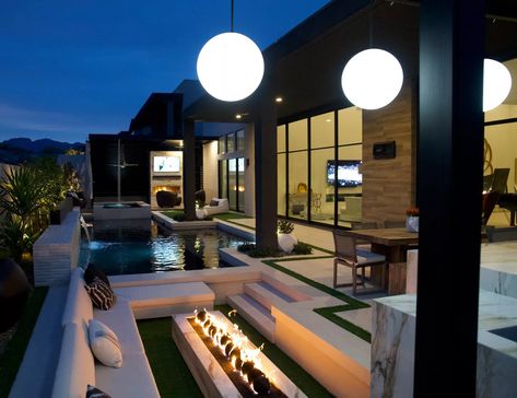 Creating Your Dream Backyard: How We Go From Inspiration to Final Design - Foxterra Design Foxterra Design, Dream Backyard, Fire Pit, Outdoor Space, Yard, Dream House, Exterior, Design