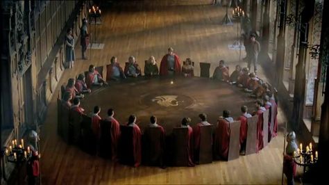 The knights of the round table. They even left Merlin a seat, but of course he wouldn't take it Quest For Camelot, Knights Of The Round Table, Roi Arthur, Arthurian Legend, Merlin And Arthur, Childhood Movies, Medieval Times, King Arthur, Fantasy Inspiration