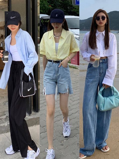 Minimal Style Outfits Korea, Korean Spring Outfits, Vivi Fashion, Minimal Style Outfits, Japan Outfits, Scandi Fashion, Coordinates Outfits, Korean Outfit Street Styles, Casual Day Outfits