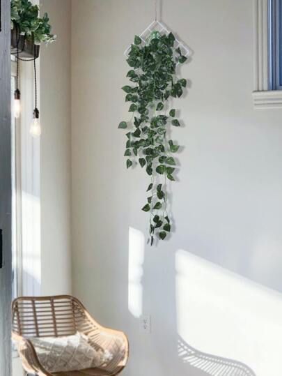 Vine Decoration, Indoor Plant Wall, Hanging Plant Wall, Hanging Vines, Vine Wall, Green Home Decor, Leaf Decor, Garland Decor, Plant Wall