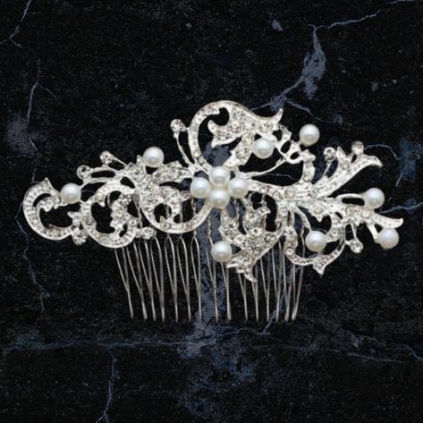 New Not All Boutique Items Come Tagged, Depends On The Distributor. Pearl Bridal Hair Comb, Chi Hair Products, Pearl Bridal Hair, Bridal Hair Combs Pearl, Hair Comb Clips, Halloween Headband, Small Braids, Boutique Items, Silk Headband