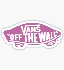 Pink Vans Off the Wall Logo Sticker Google Stickers, Iphone Wallpaper Vans, Vans Wallpaper, Trending Stickers, Purple Vans, Surf Stickers, Homemade Stickers, Bubble Stickers, Tumblr Stickers