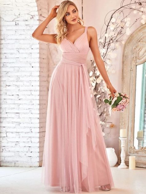 Tulle Bridesmaid Dresses, Bridesmaid Dresses Floor Length, Formal Maternity Dress, Tulle Bridesmaid, Elegant Bridesmaid Dresses, Tulle Bridesmaid Dress, Ever Pretty, Bridesmaid Dresses Online, Fairy Princess