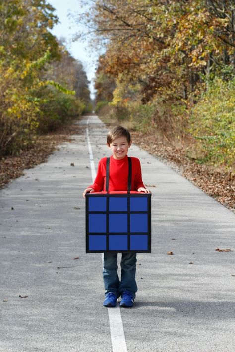 Rubix Cube Costume, Rubiks Cube Costume, Diy Tutus, Maths Day, The Best Halloween Costumes, Easy Diy Costumes, Rubix Cube, Food Tech, Food Technology