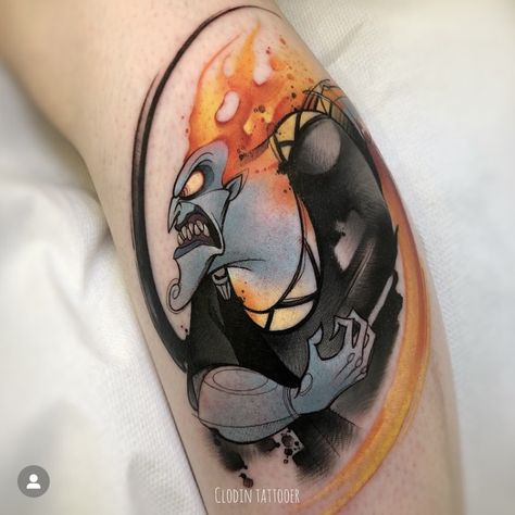 Hold Fast Tattoo Studio Hercules Fates Tattoo, Hold Fast Tattoo, Fate Tattoo, Hercules Tattoo, Hades Hercules, Hades Tattoo, Tatoo Inspiration, Cartoon Tattoo, Hold Fast