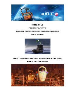 Reel Fancy Dinners: WALL-E Dinner: Anniversary Edition! Disney Movie Night Snacks, Disney Movie Night Menu, Disney Themed Movie Night, Disney Movie Night Food, Disney Movie Night Dinner, Movie Night Dinner, Movie Night Theme, Whipped Vodka, Movie Night For Kids