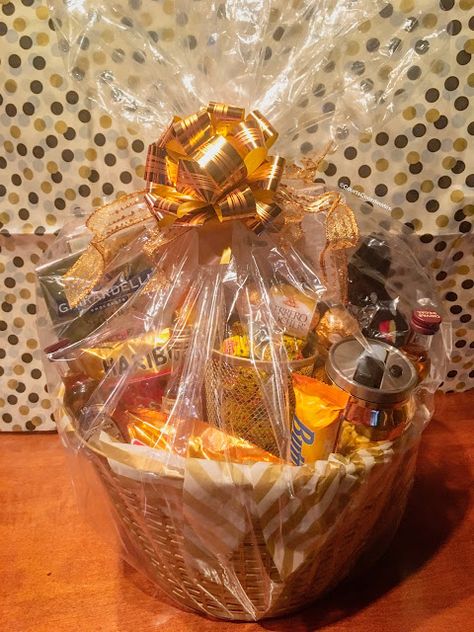 Birthday Basket Ideas, Golden Birthday Gifts, Anniversary Gift Baskets, American Express Gift Card, Birthday Gift Basket, Golden Anniversary Gifts, Meditation Bowl, Tibetan Meditation, Valentine Baskets