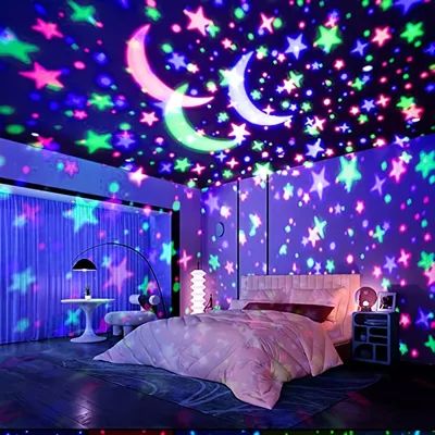 Temu | Explore the Latest Clothing, Beauty, Home, Jewelry & More Star Projector Lamp, Butterfly Wind Chime, Starry Night Light, Unique Night Lights, Baby Night Light, Star Projector, Projector Lamp, Romantic Decor, Led Projector