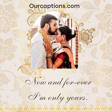 Now and forever I'm only Yours Valentine Day Quotes For Him, Romantic Quotes Wallpaper, Quotes Wallpaper Love, Marriage Name Change, Romantic Quotes For Boyfriend, Arya Samaj, Valentines Day Quotes For Friends, Court Marriage, Marriage Registration