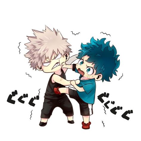 My Hero Academia // BNHA // Katsuki Bakugo // Kacchan // Izuku Midoriya // Deku Wonder Duo, My Hero Academia 2, Hero 3, Chibi Characters, My Hero Academia Memes, Buko No Hero Academia, Hero Wallpaper, My Hero Academia Episodes, Hero Academia Characters