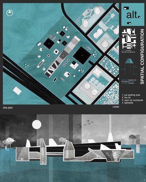 Alt Museum | Architecture Project Museum Flooring, Museum Plan, Architecture Competition, Interior Architecture Drawing, Library Architecture, Underground Tunnels, Underground Cities, Architecture Graphics, Historical Background