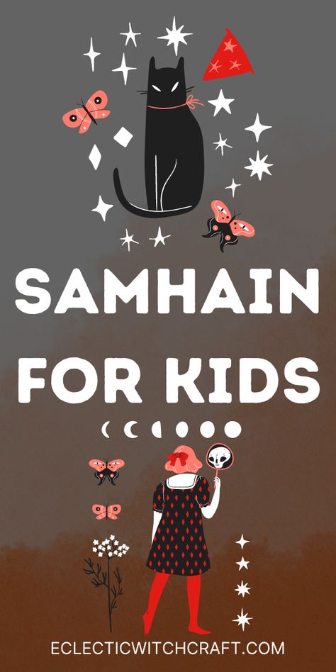 Samhain Activities For Kids, Samhain For Kids, Diy Samhain Decorations, Samhain Ritual Ideas, Samhain Crafts For Kids, Samhain Traditions Recipe, Samhain Gifts, Samhain Magick, Samhain Activities