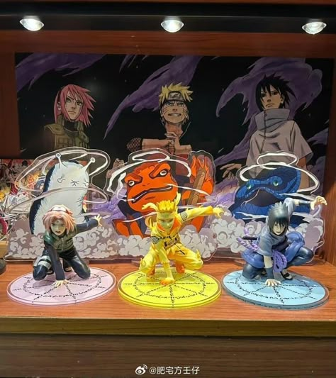 Naruto Room Decor, Naruto Figurine, Naruto Action Figures, Naruto Merch, Naruto Collection, Anime Gojo, Anime Kitten, Otaku Room, Anime Paper