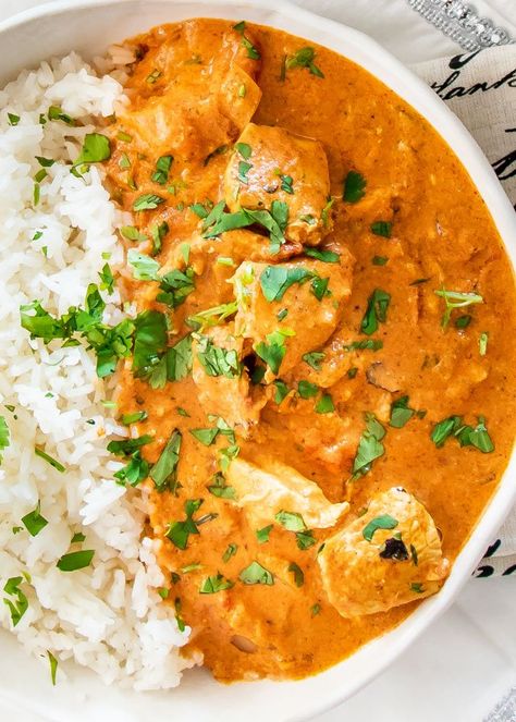 Instant Pot Chicken Tikka Masala - Jo Cooks Instant Pot Pakistani Recipes, Instant Pot Chicken Tikka Masala, Poulet Tikka Masala, Cashew Yogurt, Chicken Tikka Masala Recipes, Pakistani Recipes, Cream Chicken, Jo Cooks, Tikka Masala Recipe