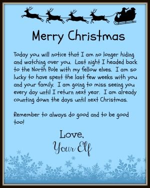 The Elf on the Shelf leaves behind a good bye letter reminding kids to be good and to do good.  #eots @The Elf on the Shelf Elf On The Shelf Farewell Letter, Elf Farewell Letter, Farewell Elf On The Shelf Ideas Kids, Elf On The Shelf Farewell Ideas, Good Bye Letter, Elf Farewell, Farewell Letter, Elf Goodbye Letter, Elf Shenanigans