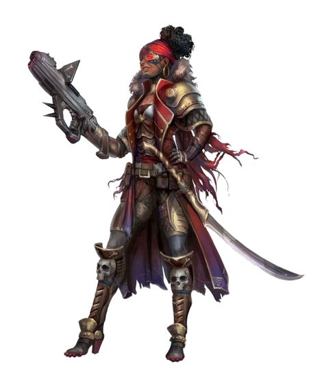 Female Human Space Pirate Alera - Starfinder Pathfinder PFRPG DND D&D 3.5 5E 5th ed d20 fantasy Starfinder Art, Dark Heresy, Sea Of Stars, Alien Character, Warhammer 40k Art, Star Wars Rpg, Space Pirate, Cyberpunk Character, Concept Art Character