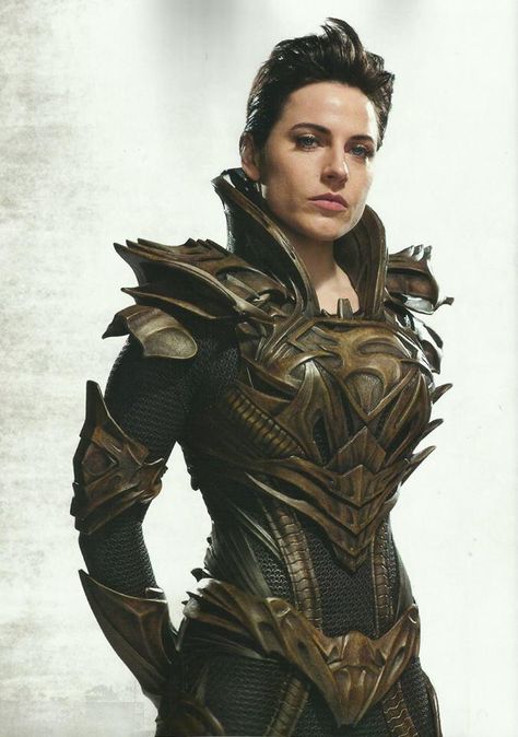 Faora-Ul (DC Extended Universe) | Villains Wiki | Fandom Antje Traue, Movie Pic, Female Armor, Heroic Fantasy, Dc Movies, Fantasy Costumes, Fantasy Armor, Man Of Steel, Gotham City