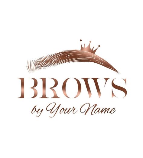 Permanent Makeup Logo, Logo Eyebrow, Eyebrow Logo, Eyebrow Painting, Microblading Logo, Brows Logo, Ombre Eyebrows, Hair Logo Design, Makeup Business Cards