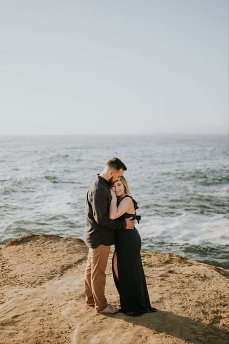 Sunset Cliff Engagement Photos, Cliff Side Engagement Photos, Engagement Photos Cliffside, Sunset Cliffs Engagement Photos, Balboa Park Wedding, Sunset Cliffs, Wedding Playlist, Balboa Park, Engagement Photo Poses