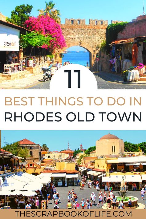 Old Greece Aesthetic, Summer In Greece Aesthetic, Old Town Rhodes, Rhodes Town, Greek Cruise, Greece Cruise, Rhodes Island Greece, Things To Do In Greece, Greek Islands Vacation