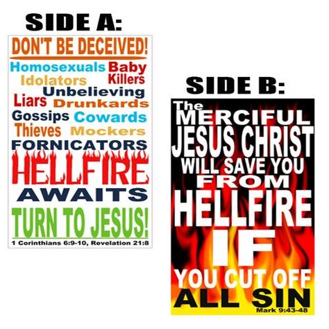 Merciful Jesus Christ Vinyl Street Preaching Banner for Outreach Street Preaching Signs, God Is Merciful, Street Preaching, Do Not Be Deceived, All Sins, The Gospel, Shop Signs, Banners Signs, Hedges