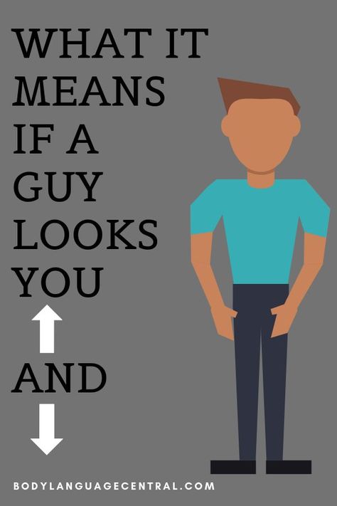 What it means if a guy looks you up and down He Likes Me, Body Language Signs, Soulmate Connection, A Guy Like You, Normal Body, Credit Card Statement, Something About You, He Loves Me, Make A Man