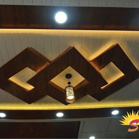 Ceiling Wood Design, Pvc Wall Panels Designs, Pvc Ceiling Panels, Simple False Ceiling Design, Luxury Ceiling Design, Simple Ceiling Design, Pvc Ceiling Design, New Ceiling Design, House Wall Design