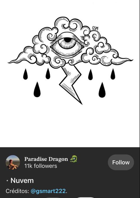 Drippy Drawing Ideas Easy, Eye In Cloud Tattoo, Cloud With Eyes Tattoo, Trippy Clouds Drawing, Eye Cloud Tattoo, Trippy Eye Drawing, Trippy Eye Tattoo, Trippy Eyes Drawing, Crying Eye Sketch