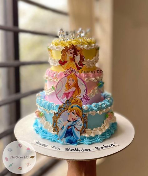 Princess Cake Simple, Easy Princess Cake, Groom Cartoon, Bride And Groom Cartoon, Cake Designs For Girl, Cake Pics, Girls Cake, Princess Theme Birthday, Cake Topper Printable