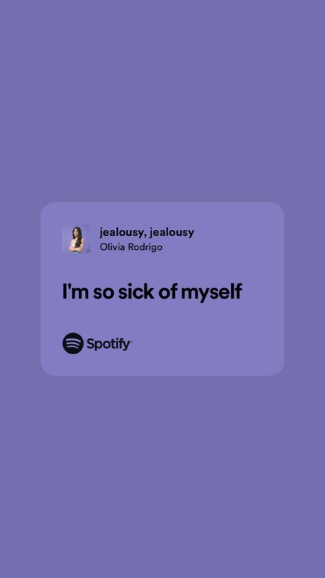 Meaningful Song Lyrics, Happy Song Lyrics, Olivia Rodrigo Lyrics, Jealousy Jealousy, Olivia Lyrics, Songs That Describe Me, Lyrics Spotify, Relatable Lyrics, Meaningful Lyrics