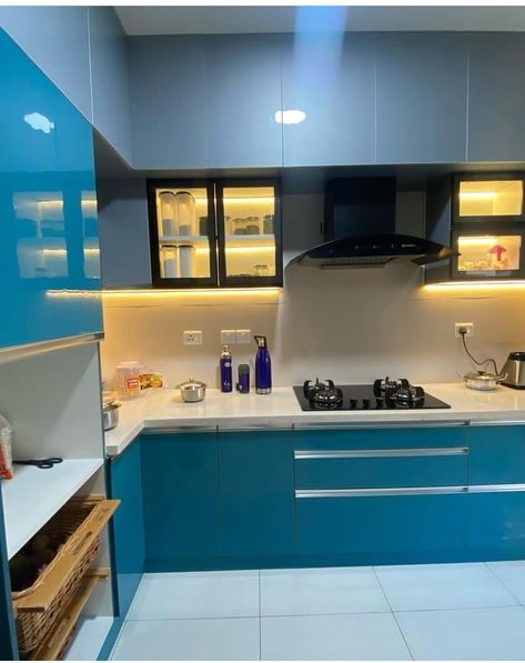 Small Kitchen Modular Design, Indian Modular Kitchen, Kitchen Trolley Design, Tv Showcase Design, Latest Modular Kitchen Design, Kitchen Cabinetry Design, Small Modern Kitchens, Scandinavian Kitchen Design, Simple Kitchen Design