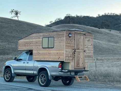 Wood Truck Camper, Wooden Truck Camper, Homemade Truck Camper, Diy Truck Camper, Best Truck Camper, Truck House, Truck Canopy, Truck Camper Shells, Camper Tops