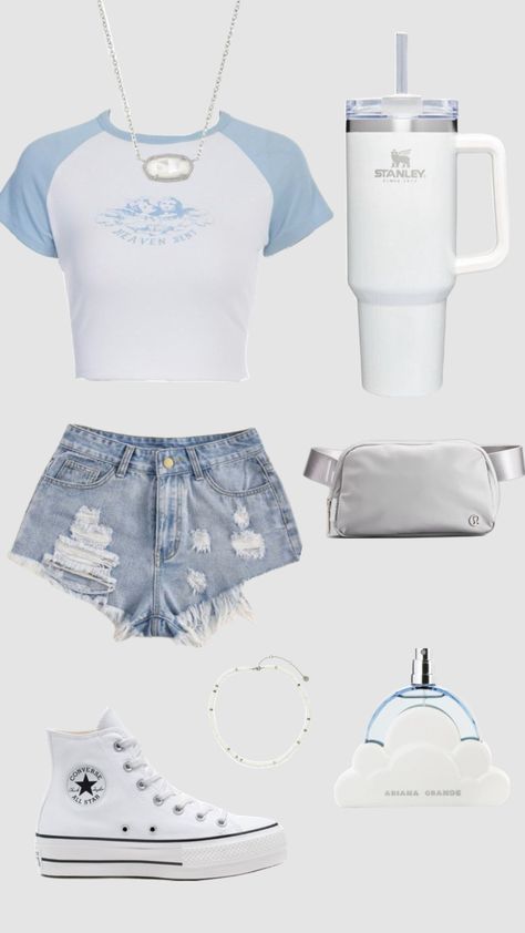 Oufits Casual, Preppy Summer Outfits, Summer Outfits For Teens, Outfit Inspo Summer, Casual Preppy Outfits, Outfit Inspo Casual, Cute Lazy Day Outfits, Trendy Outfits For Teens, Cute Preppy Outfits