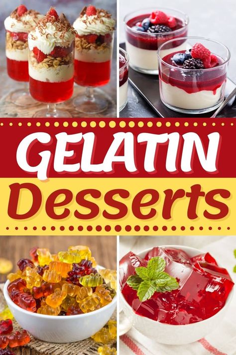 Desserts With Jello Powder, Gelatin Desserts, Lemon Mousse Recipe Easy, Parfait Toppings, Layered Jello Recipe, Lime Jello Salads, Jello Dessert Recipes, Gelatin Recipes, Gelatin Dessert