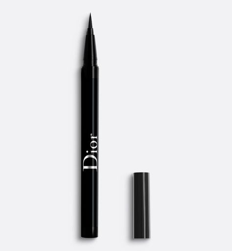 Diorshow On Stage Liner: 24h Wear Waterproof Eyeliner | DIOR Dior Eyeliner, Felt Tip Eyeliner, Christian Dior Perfume, Rebelde Way, Long Lasting Eyeliner, Dior Perfume, Waterproof Liquid Eyeliner, Dior Makeup, Matte Pink