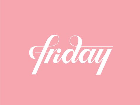 Friday by Viet Huynh Weekend Meme, Body Makeover, Pretty Letters, Sayings And Phrases, Food Branding, Mobile Boutique, Pink Friday, Surreal Art, You've Been