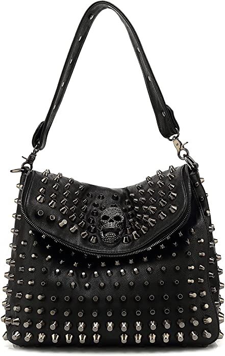 Skull Bags, Handbags For School, Summer Purses, Handbag Outfit, Popular Handbags, Cheap Purses, Cute Handbags, Estilo Punk, Handbags Casual