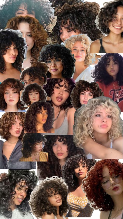 Emo Shag, Shaggy Curly Hair, Bob Black Women, Fluffy Bob, Short Hair Curly, Fluffy Curly Hair, Really Curly Hair, Bob Black, Short Hair Cut