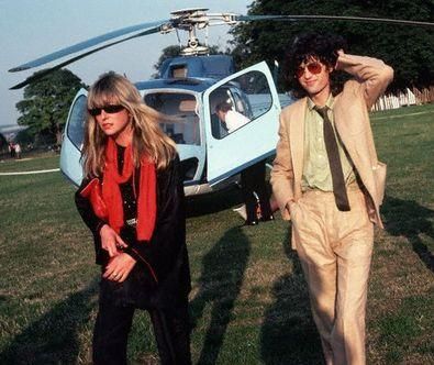 Jimmy Page and Charlotte Martin arriving at Knebworth, 1979 Charlotte Martin, Page Photo, John Paul Jones, John Bonham, Led Zep, The Jam Band, French Models, The Sixties, I'm With The Band