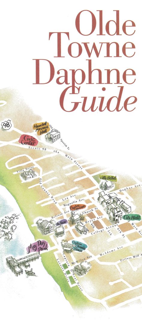 The new Olde Towne Daphne brochure is ready, and is at the Chamber office! Daphne Alabama, Southern Road Trips, Sweet Home Alabama, Going Places, Southern Charm, Trip Ideas, Gulf Coast, Road Trips, Beach Trip