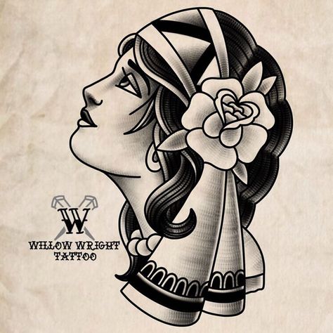 Traditional Kings on Instagram: “By @willowwrighttattoo  #traditionalkings #traditionaltattoo #traditionalflash #traditionaltattoos #americantraditionaltattoo…” Traditional Tattoo Girls, Traditional Tattoo Black And White, Traditional Tattoo Outline, Traditional Tattoo Woman, Traditional Tattoo Drawings, Traditional Black Tattoo, Traditional Tattoo Old School, Traditional Tattoo Inspiration, Traditional Tattoo Flowers